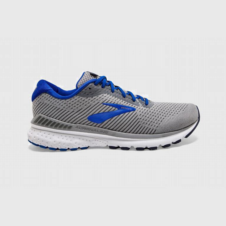 Brooks Men's Adrenaline Gts 20 Road Running Shoes Singapore - Blue/Grey (51607-RFGW)